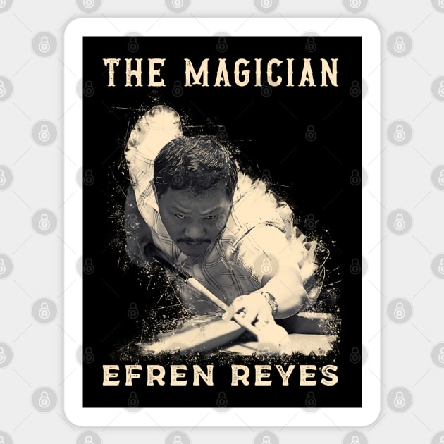 Efren Reyes Sticker by Yopi